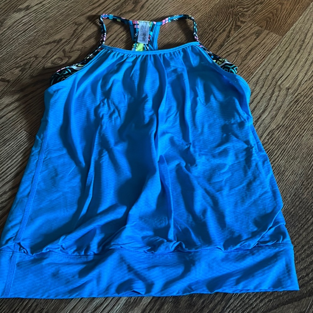 Ivivva blue tank top